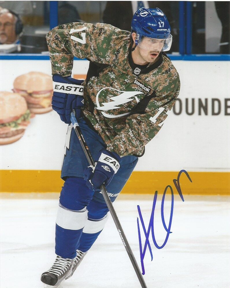 Tampa Bay Lightning Alex Killorn Signed Autographed 8x10 Photo Poster painting COA