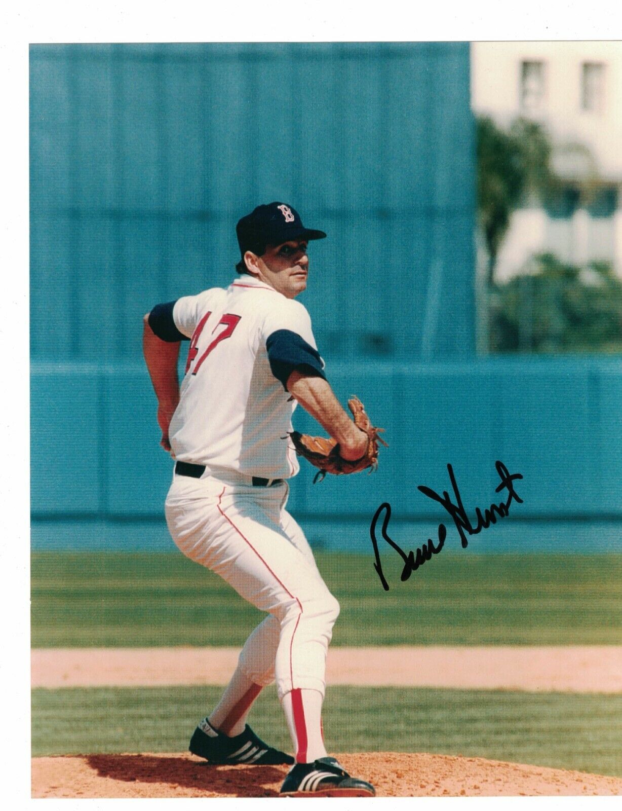 Bruce Hurst Boston Red Sox Signed 8x10