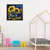 Sunflower Glass Painting-Paint by Numbers Acrylic Painting 40*40CM