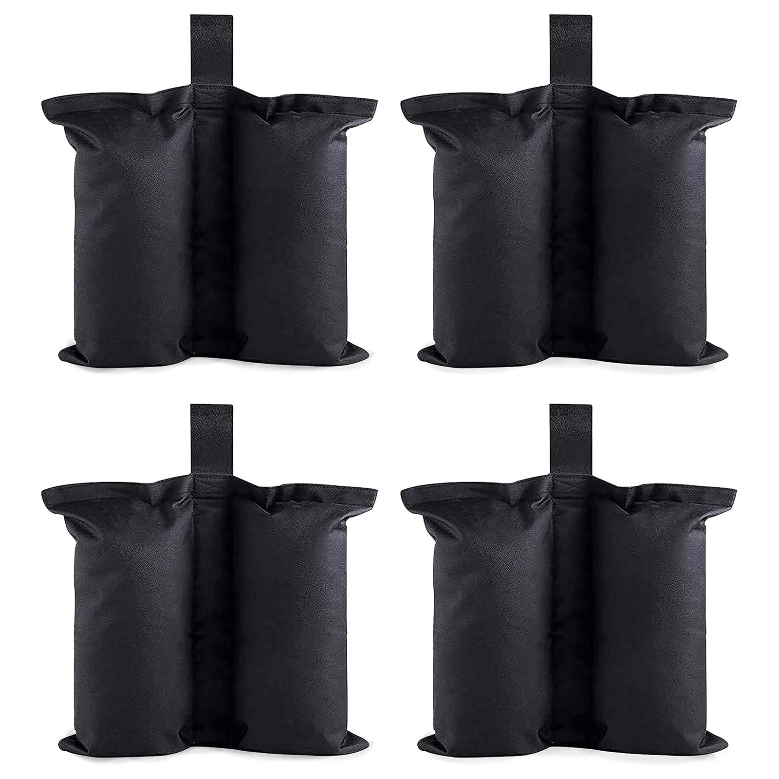 

Canopy Gazebo Sand Bags Weight Bags for Tent Instant Shelters 4 Packs Black, 501 Original
