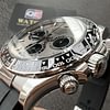 Rolex Cosmograph New Daytona Ghost 126519LN with Grey Sunburst Dial 4131 movement Super clone