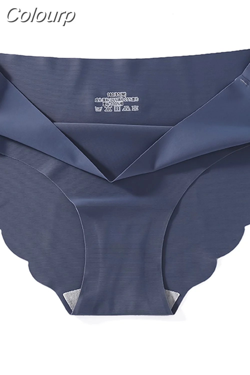 Colourp 1Pcs Seamless Panties Underwear For Woman Briefs Sexy Solid Soft Thin Female Panties Intimates Underwear For Women