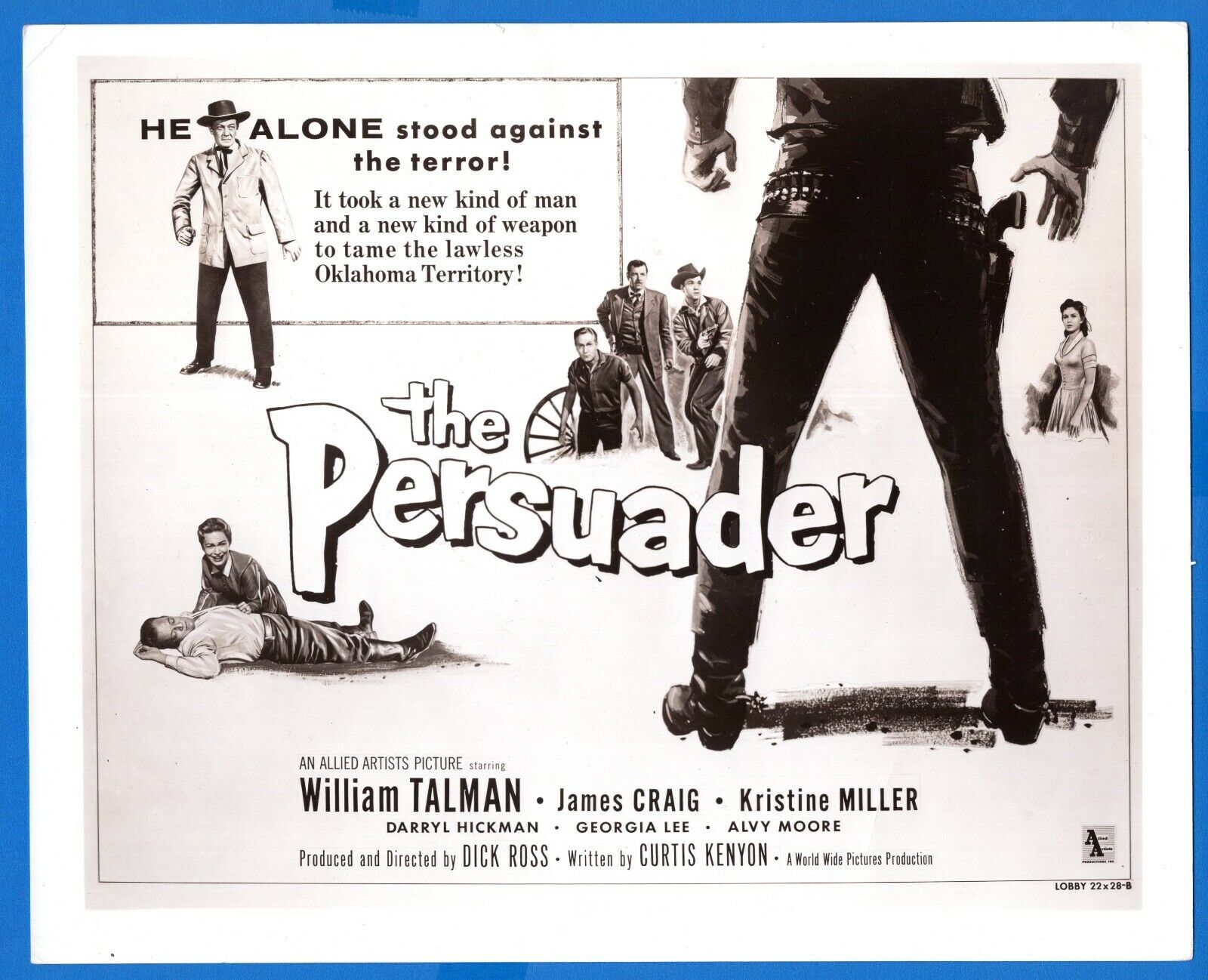 THE PERSUADER Movie WILLIAM TALMAN JAMES CRAIG KRISTINE MILLER 8x10 Promo Photo Poster painting