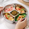 304 Stainless Steel Deepened Five-Compartment Steaming Pan