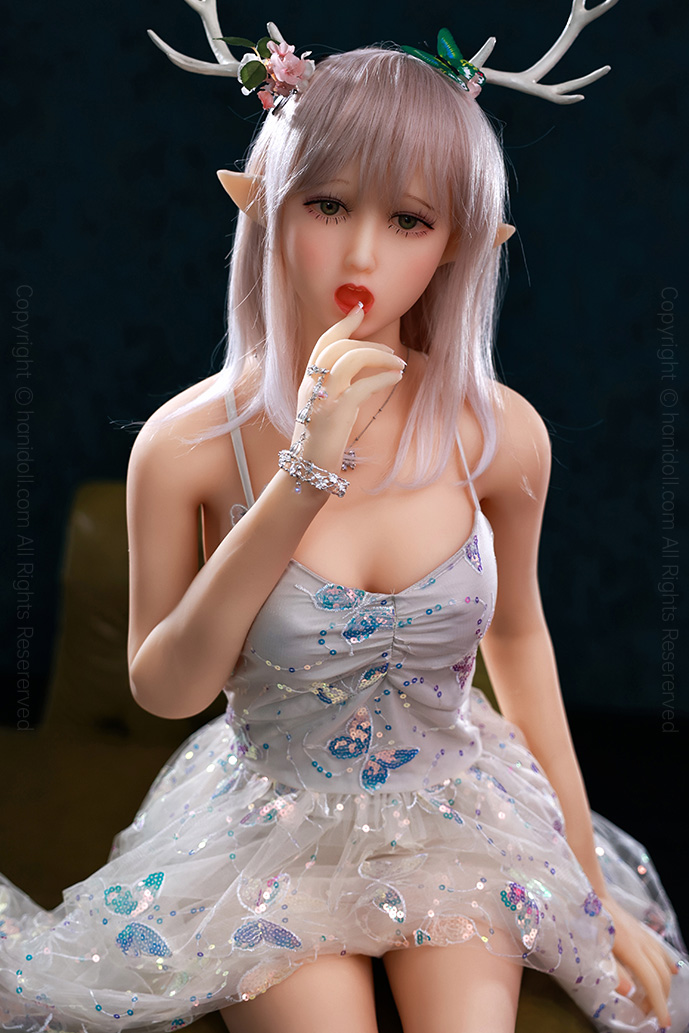 Everybodyloving 150cm Realistic TPE Small Breasts Floral Dress Schoolgirl Doll H4509 Everybodyloving HANIDOLL