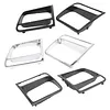 1 Pair Headlight Frame 5EM72SW1 Headlamp Bezel Cover for Jeep Cherokee 1998-2002