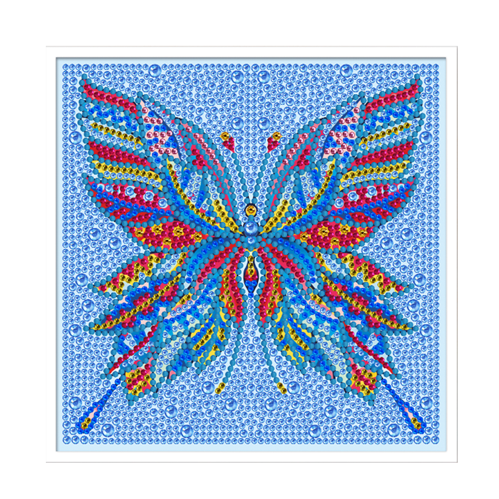 

Butterfly (With Frame) - Crystal Special Shaped Diamond Painting - 18*18CM, 501 Original