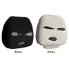 Halloween Spoof Face Funny Car Headrest Cover Decoration for Most Cars (White)