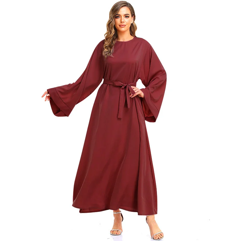 Dress Plus Size Women's Worship Dress Lace-Up Skirt Spring and Autumn