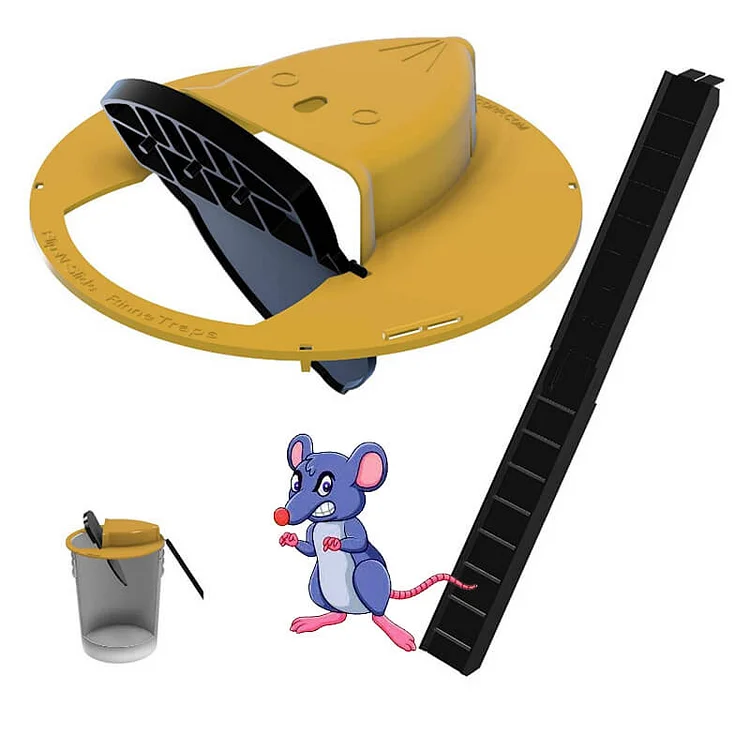 Premium Bucket Lid Mouse Trap | AvasHome