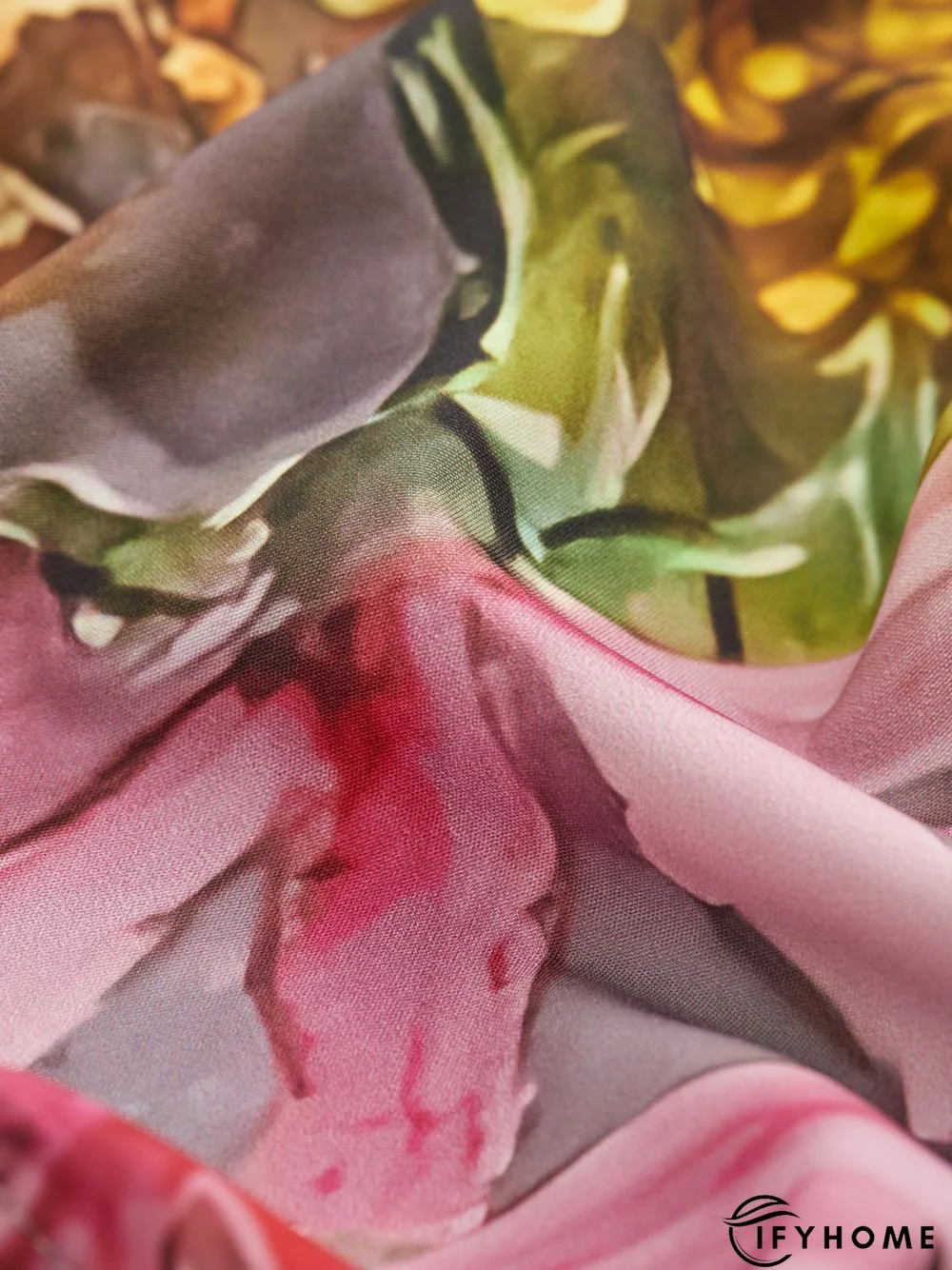 Casual Floral Sleeveless Stand Collar Printed Blouse | IFYHOME