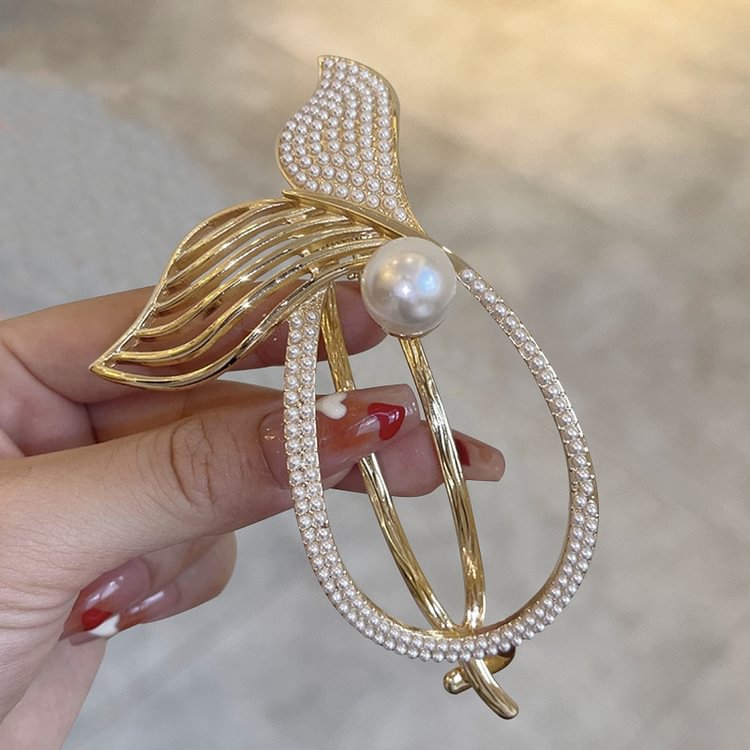 Fishtail Oval Hair Clip KERENTILA
