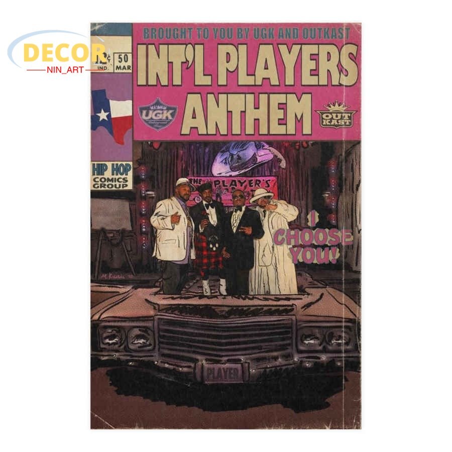 Aesthetic Weeknd Comic Paining for Nwa Travis Scott Poster Big Music Hip Hop Rapper Vintage Canvas Art Mural Room Decoration