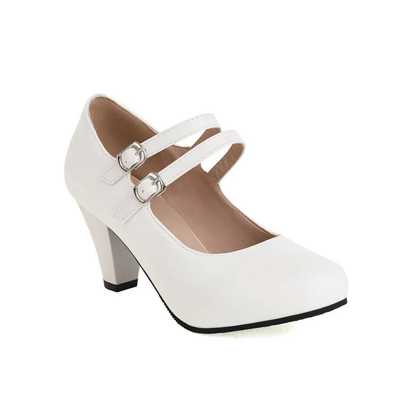 Double Stappy Mary Janes
