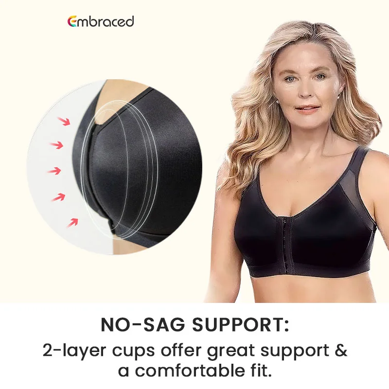 Embraced – LAST DAY SALE 70% – Adjustable Chest Brace Support Multifunctional Bra