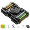 Mecha Double Dial Fingertip Gyroscope Tank 101 Metal EDC Finger Decompression Toy