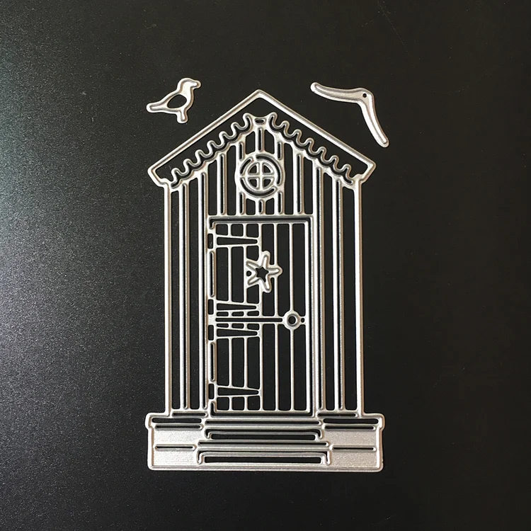 DIY House Embossing Metal Die Cutting Scrapbook Stencils Decorative Cards