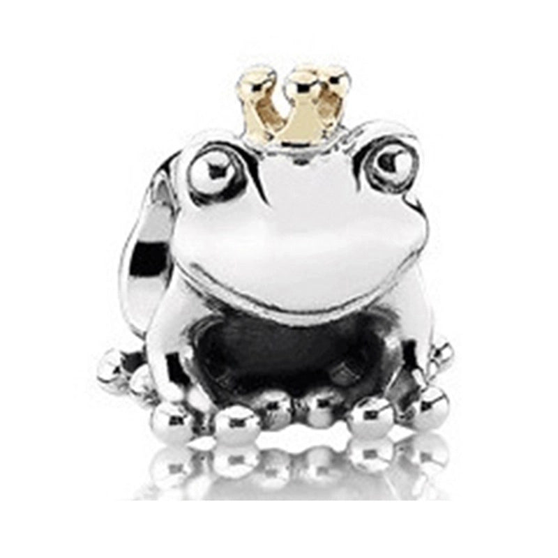 1 PC/Package Metal Rhinestones Plating Inlay Polished Pendant Beads