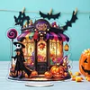 Acrylic Halloween Theme Table Top Diamond Painting Ornament Kits (Candy Shop)