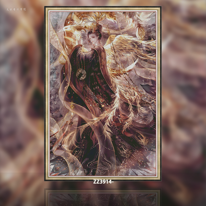 [ZZ3914-Youfeng Laiyi]  Painting Fairy Cross Stitch
