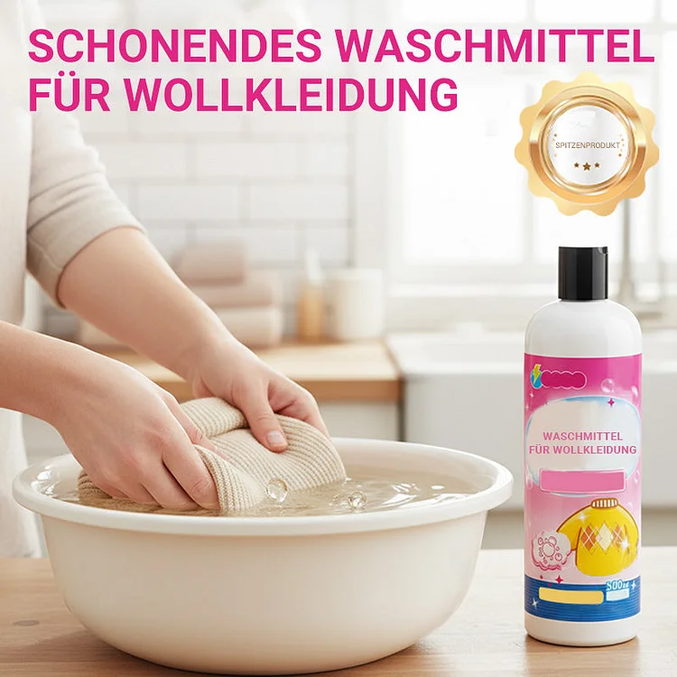 Detergente delicato per capi in lana