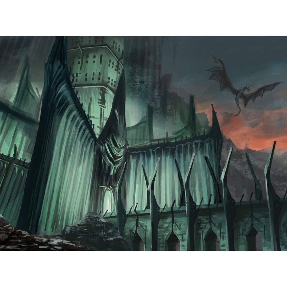 Diamond Painting - Full Round - Evil Church(40*30cm)