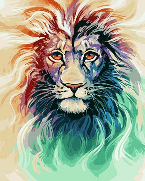 

Legendary Lion – Paint By Numbers - 40*50CM, 501 Original