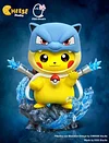 Blastoise Cosplay Pikachu - Pokemon Resin Statue - CHEESE Studio