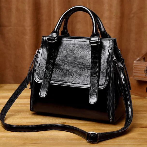 LUYO Real Genuine Leather Handbags Luxury Brand Handbags Women Bags Designer Female Crossbody Bags For Women Shoulder Bag Ladies