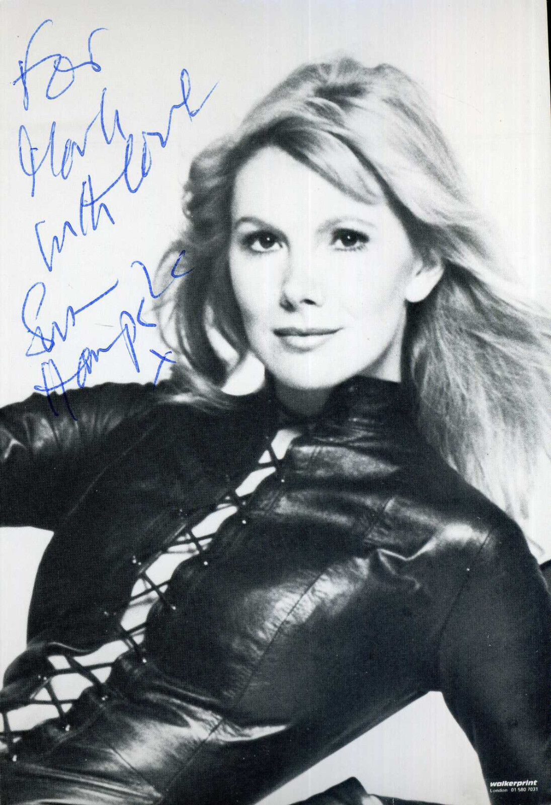 SUSAN HAMPSHIRE Signed Photo Poster paintinggraph - TV & Film Actress - preprint