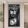 (Big Size)Jesus - 11CT Stamped Cross Stitch - 40*80cm