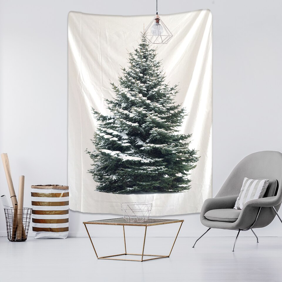 

Wall Tapestry - New Year Christmas Tree-150*130cm, 501 Original