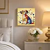DIY Pre-Framed Dog Button Art Canvas Kit