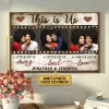 Personalized Photo/Name: Couple This Is Us Vintage Metal Sign//Wooden Signs