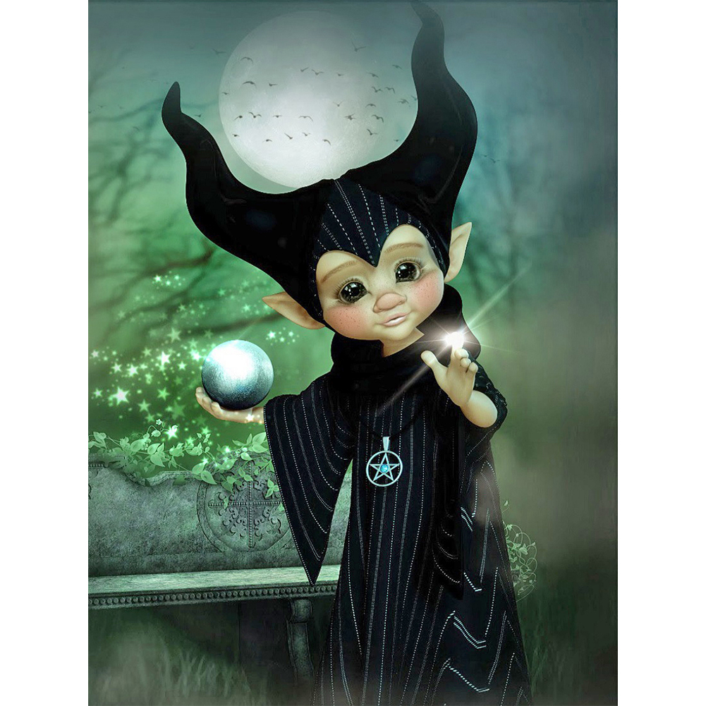 

Fairy Girl - Round Drill Diamond Painting - 30*40CM, 501 Original