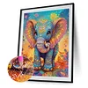 Diamond Painting-DIY Full Round Drill Elephant
