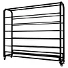 [US Local Warehouse] Fabric Roll Storage Rack Vinyl Roll Holder for Curtain/Wallpaper/Tablecloth