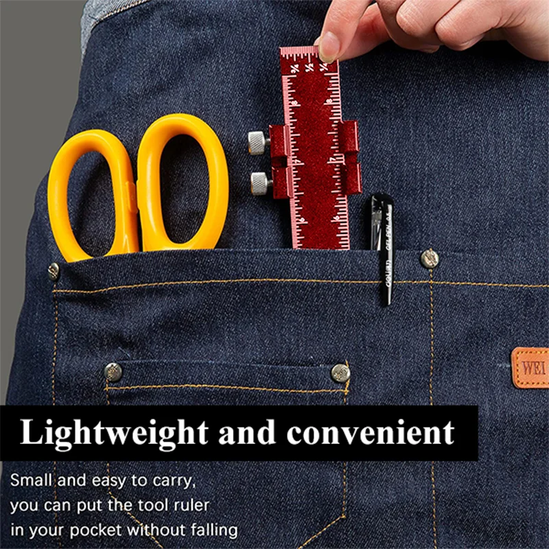 SAKER® Woodworking Ruler