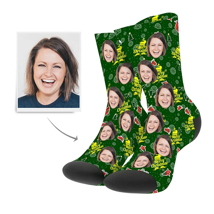 Christmas Custom Gifts Cartoon Socks