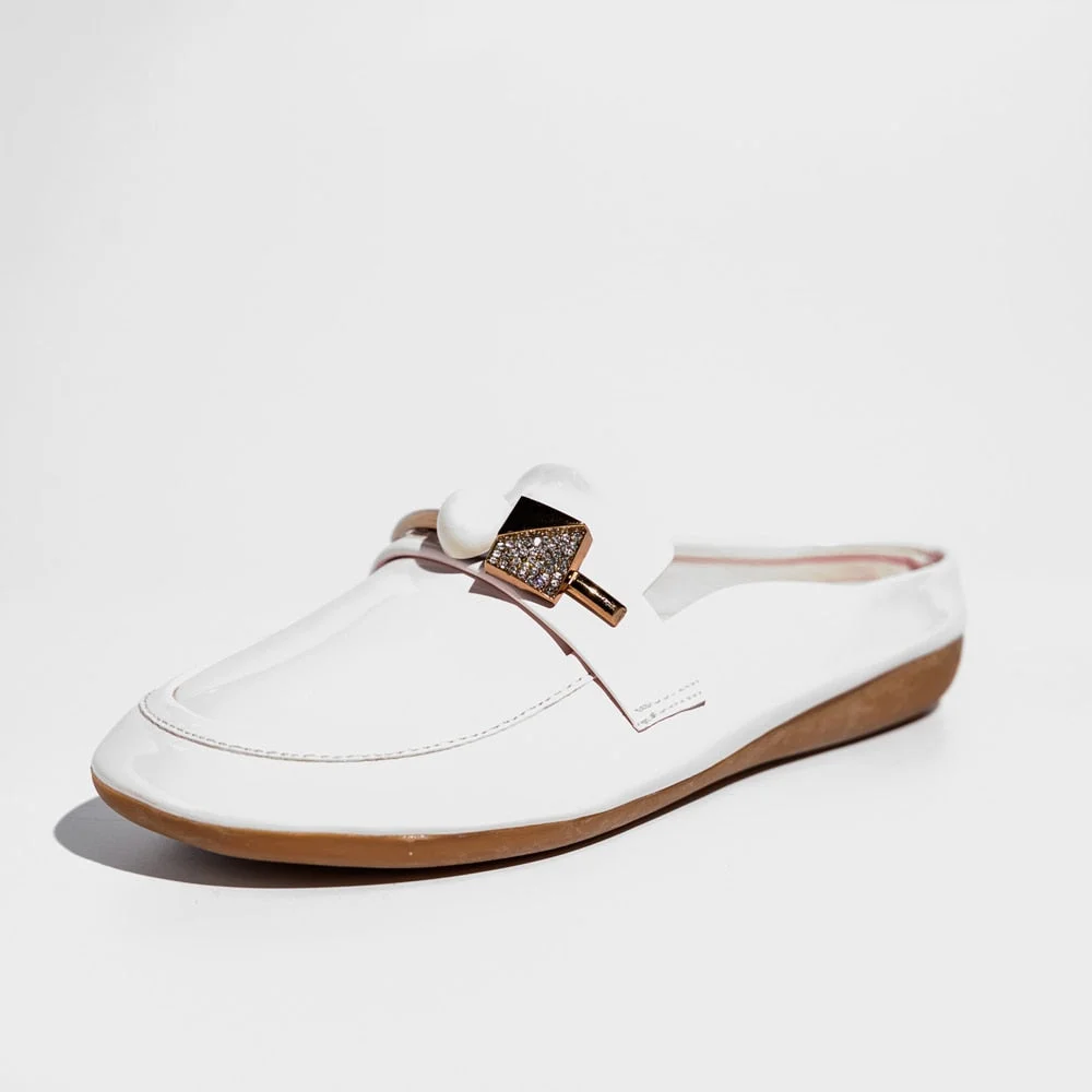 2021 Luxury Slides Women Mules  Summer Sandals flat Leather slippers Multicolor designer brand shoes women