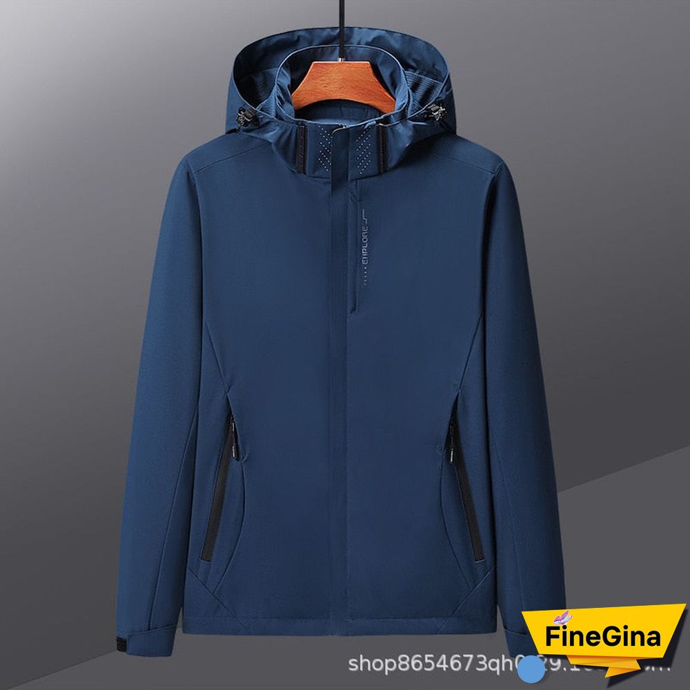 Men Women Windproof Waterproof Outdoor Sports Jacket Spring Autumn Thin Windbreaker Male Female Climbing Hiking Cycling Jackets