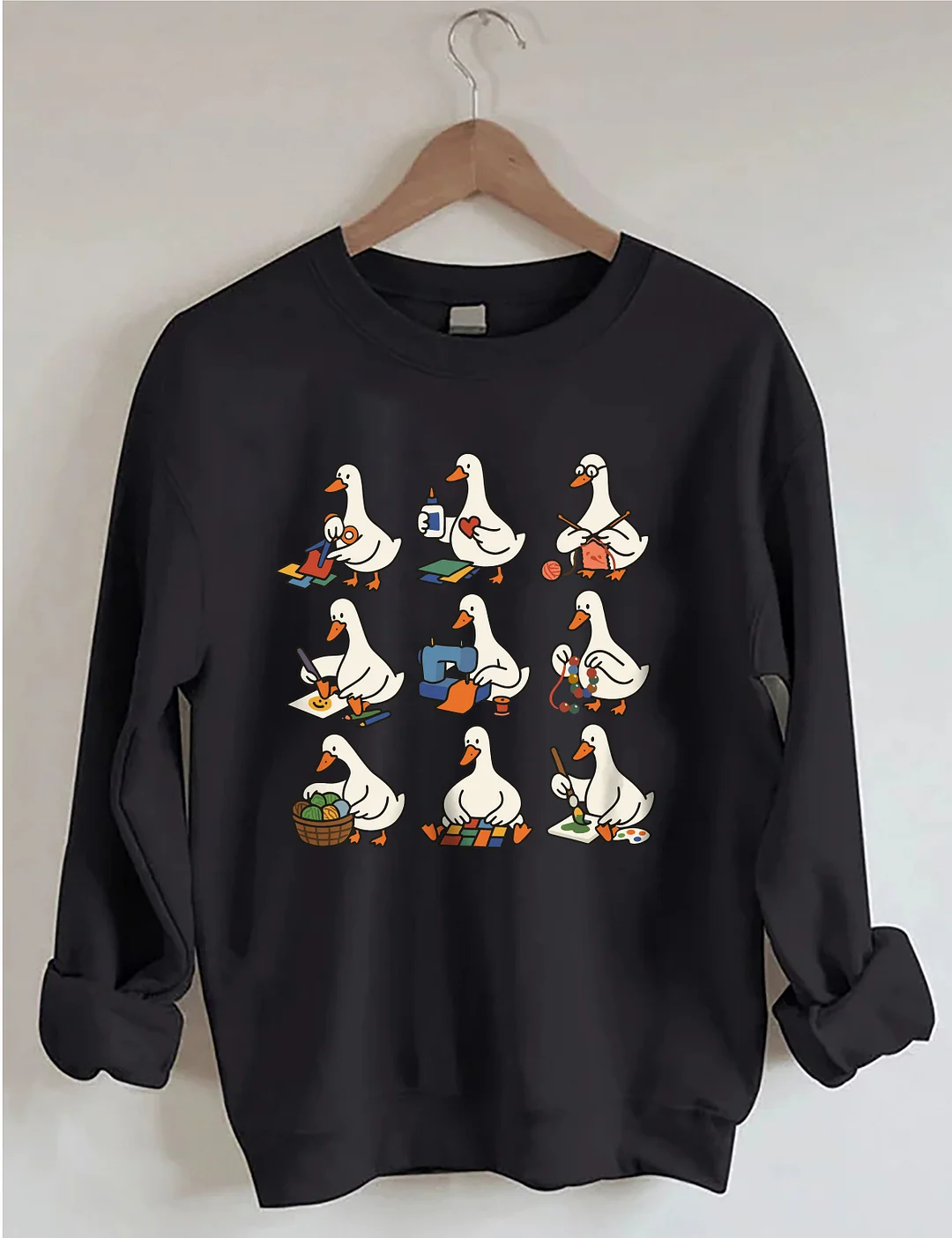 Funny Goose Crafter Sweatshirt