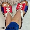 Novas sand&aacute;lias femininas CHANEL&reg; ver&atilde;o 2023