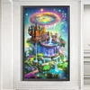 Rainbow Wonderland - runder Bohrer Diamond Painting - 45*70cm (große Größe Teil-AB-Bohrer)