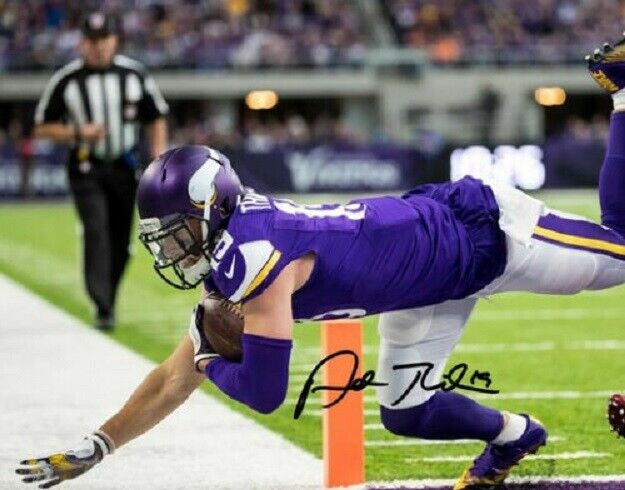 Adam Thielen Autographed Signed 8x10 Photo Poster painting ( Vikings ) REPRINT