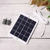 3W 5V Camera Micro USB Solar Panel Outdoor Surveillance Phone Fan Charger