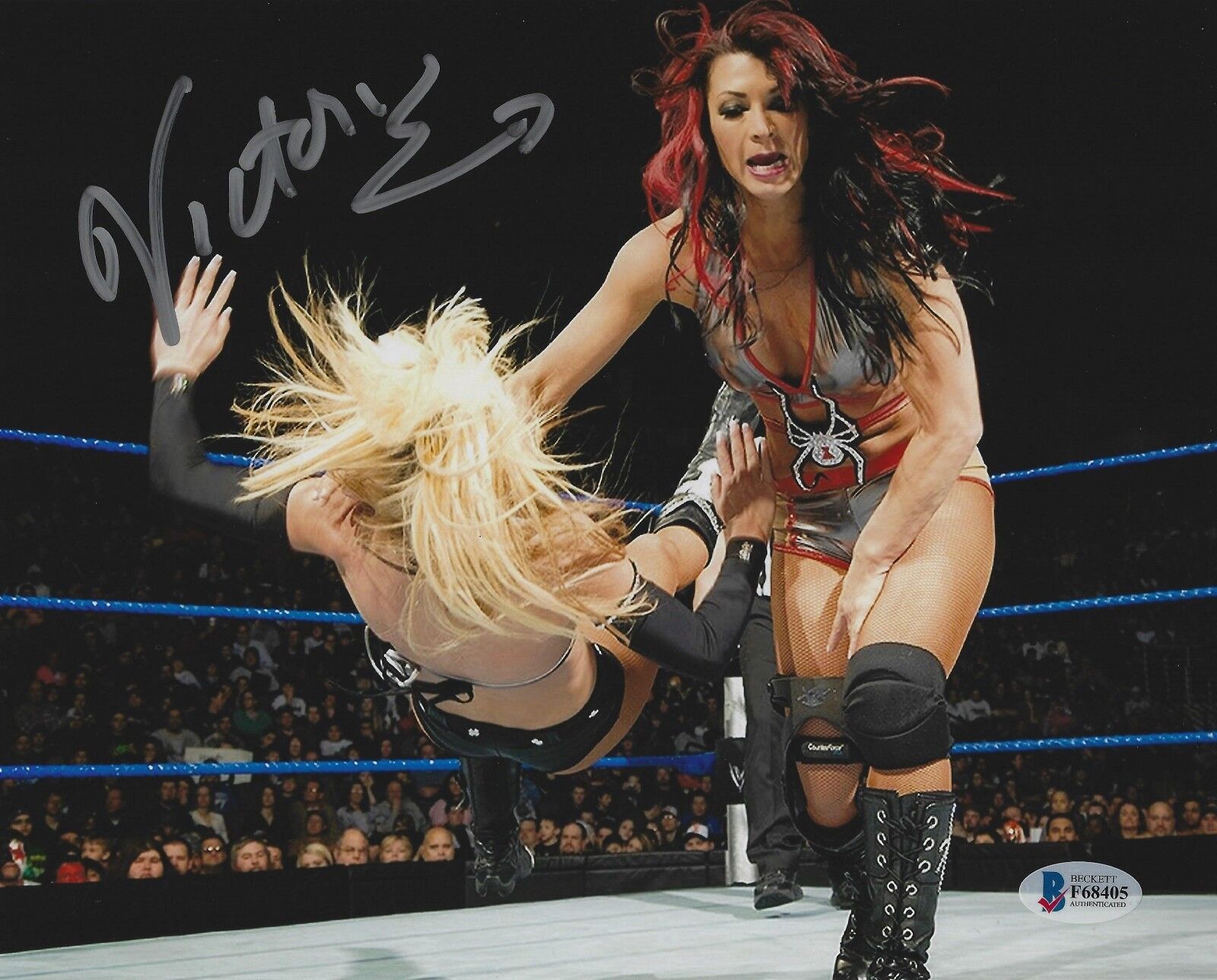 Victoria Signed 8x10 Photo Poster painting BAS Beckett COA WWE Pro Wrestling Picture Autograph 2