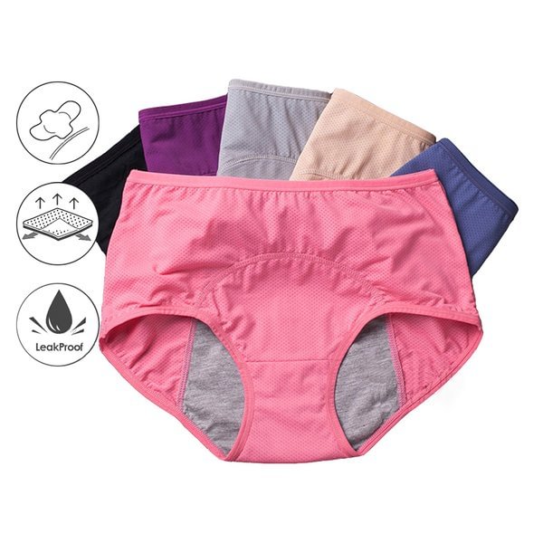 🔥Last Day Buy 3 Get 5🔥Cotton Leak-Proof Panties