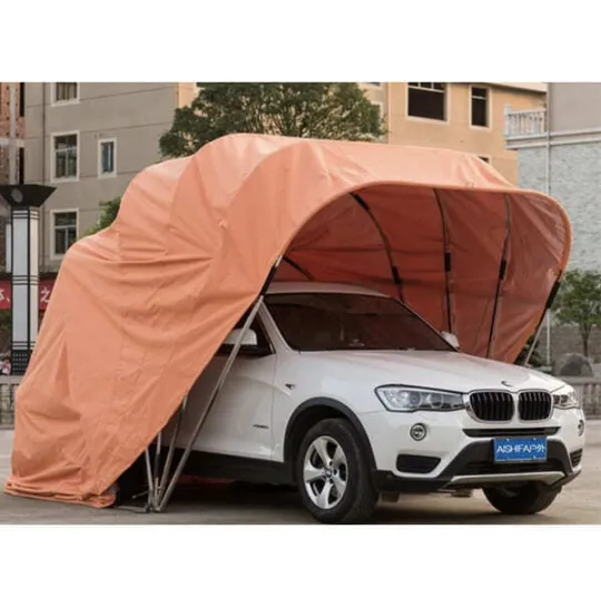 Half Garage for Car Ninonly Half Garage for Car SUV Waterproof for Car SUV  Outdoor Half Garage Car Winter with Hooks and Straps Suitable for Cars