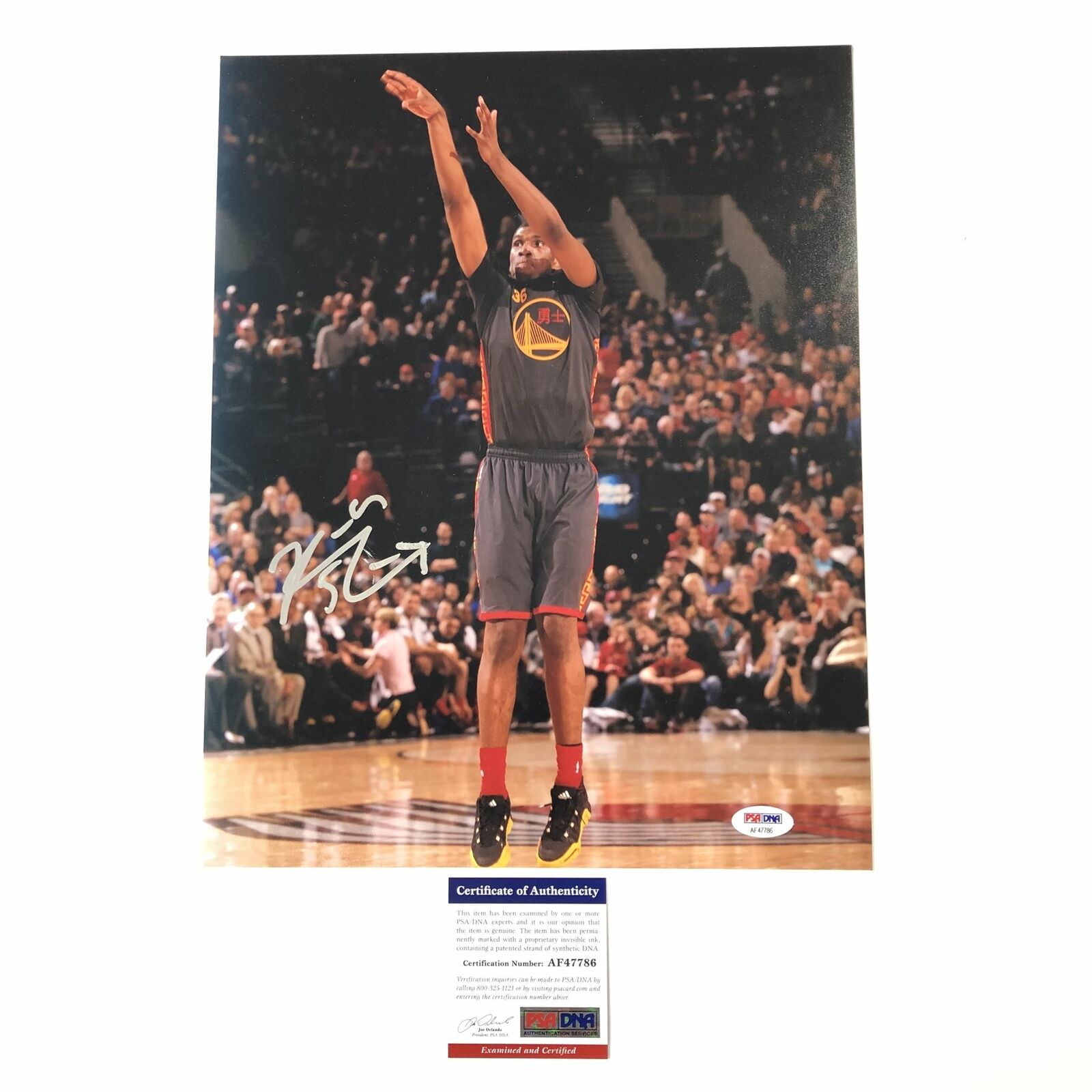 Kevon Looney signed 11x14 Photo Poster painting PSA/DNA Golden State Warriors Autographed